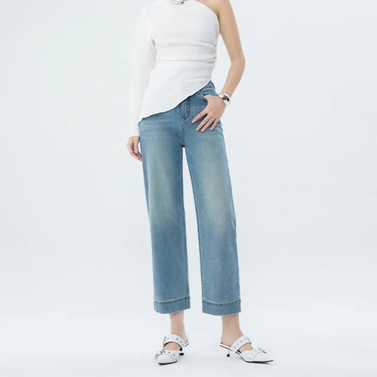 Women Fashion Personality Spring Jeans null