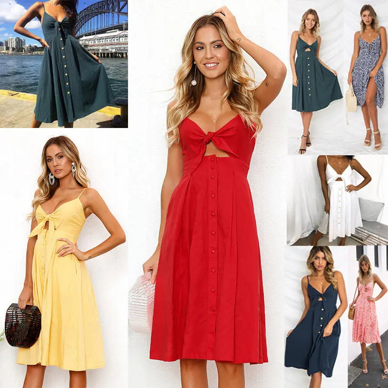 Women Summer Dresses Sleeveless Backless Strap Long Close-fitting Sheath Female Party Evening Dresses Vestidos Velare Lux