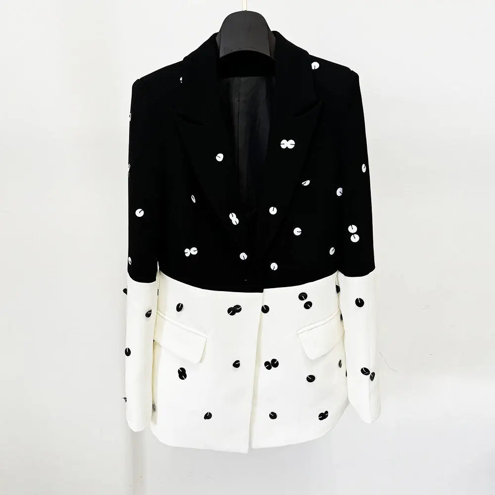 Fashionable Sequins Jacket Suits null