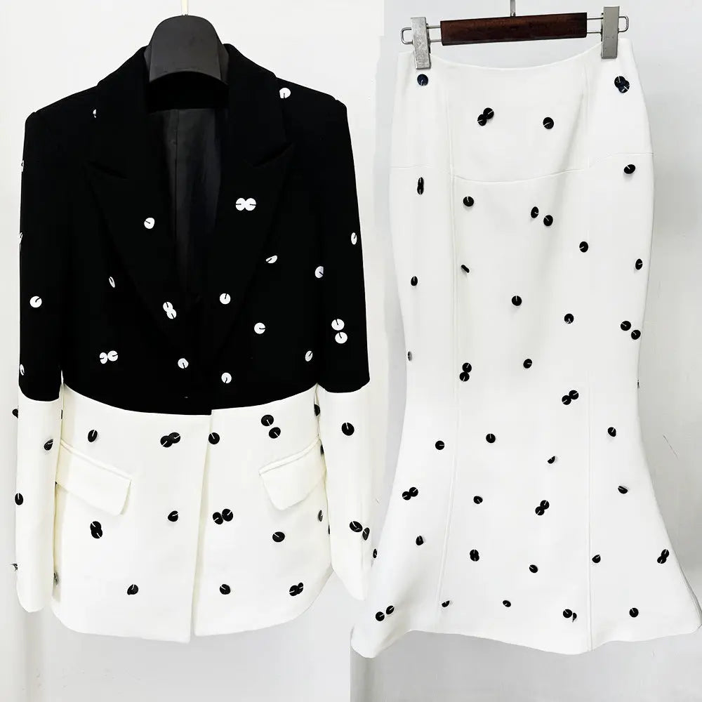 Fashionable Sequins Jacket Suits null